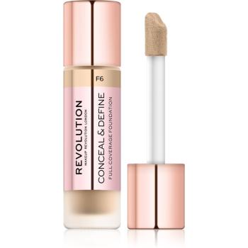 Makeup Revolution Conceal & Define acoperire make-up culoare F6 23 ml