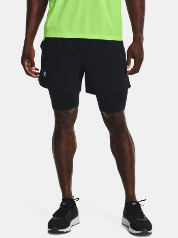 Under Armour UA Launch 5'' 2-IN-1 Pantaloni scurți Negru