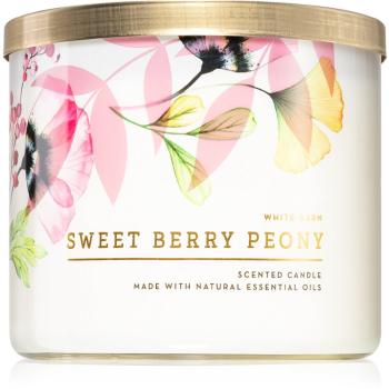 Bath & Body Works Sweet Berry Peony lumânare parfumată 411 g