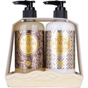 Accentra Body Luxury Vanilla & Amber set cadou (de maini)