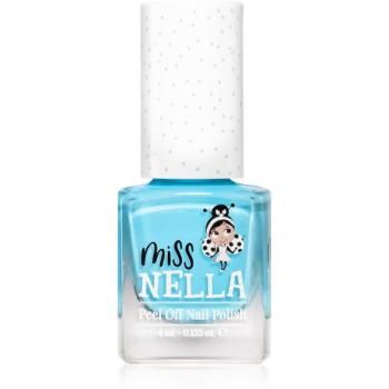 Miss Nella Peel Off Nail Polish lac de unghii pentru copii MN01 Mermaid Blue 4 ml