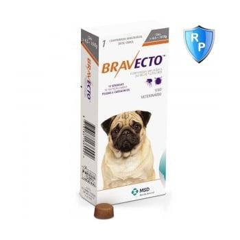 BRAVECTO, comprimate masticabile antiparazitare, câini 5-10kg, 250 mg, 1 comprimat
