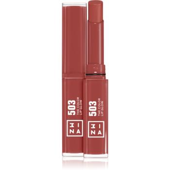 3INA The Color Lip Glow ruj hidratant stralucitor culoare 503 - Medium, nude pink 1,6 g