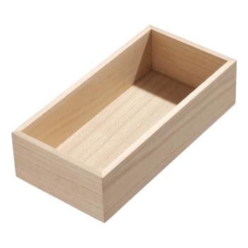 Organizator de bucătărie din lemn paulownia iDesign, 25,4 x 12,7 cm