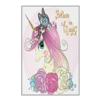 Covor antiderapant pentru copii Conceptum Hypnose Unicorn, 180 x 280 cm