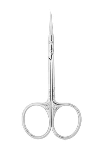 STALEKS Foarfece pentru cuticule cu vârf încovoiat Exclusive 23 Type 1 Magnolia (Professional Cuticle Scissors with Hook)