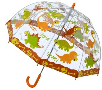 Blooming Brollies Umbrella transparentă pentru copii Dinosaur Umberlla SBUDIN