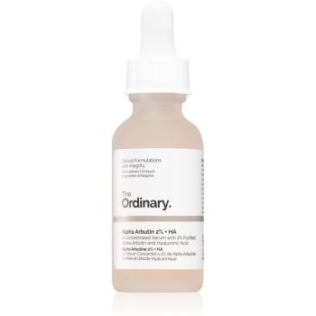 The Ordinary Alpha Arbutin 2% + HA ser facial cu efect iluminator cu acid hialuronic 30 ml