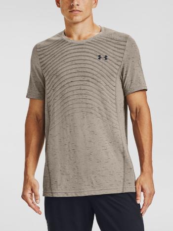 Under Armour UA Seamless Wave SS Tricou Maro