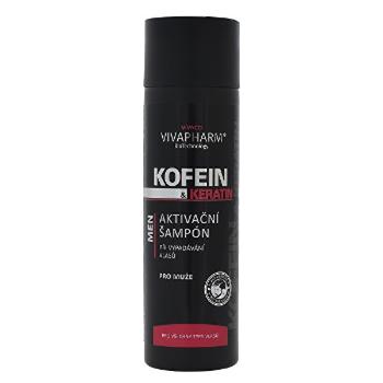 Vivapharm Șampon activator cu cafeina si cheratină pentru bărbați 200 ml