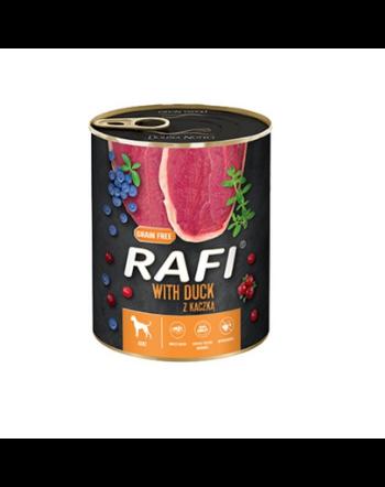 DOLINA NOTECI RAFI Duck Hrana umeda pentru caini. cu rata 5 x 800 g