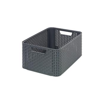 Coș de depozitare Curver Style, 18 l, gri