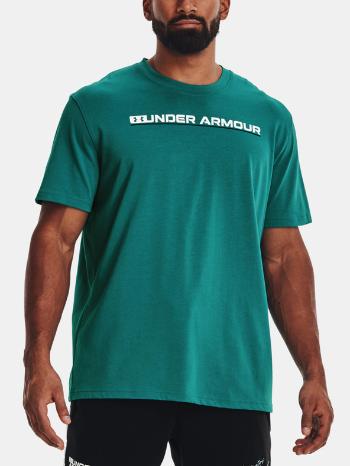 Under Armour UA Outline Symbol Grid SS Tricou Albastru