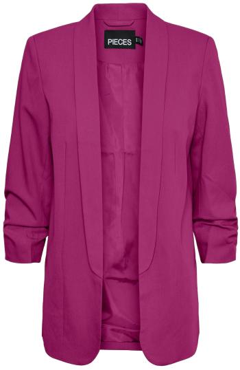 Pieces Blazer pentru femei PCBOSELLA Regular Fit 17090996 Festival Fuchsia XS