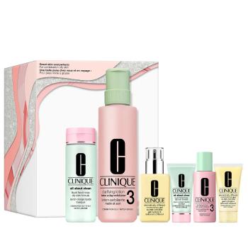 Clinique Set cadou de curățare facială pentru ten mixt până la gras Great Skin Everywhere Set