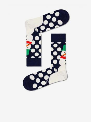 Happy Socks Jumbo Snowman Șosete Albastru