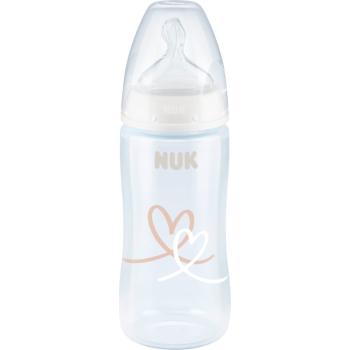NUK First Choice + 300 ml biberon pentru sugari cu controlul temperaturii 300 ml