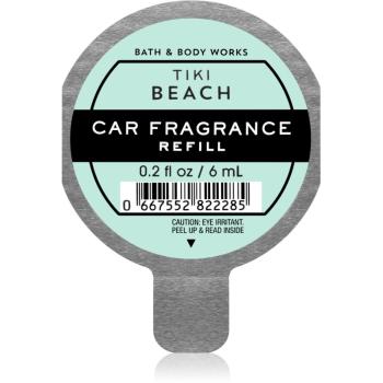Bath & Body Works Tiki Beach parfum pentru masina Refil 6 ml
