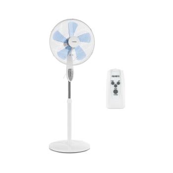Klarstein Summerjam, ventilator cu suport, alb, 41 cm, 50 W, 3 nivele de viteză, debitul de aer 69.18 m³ / min., inclusiv telecomandă