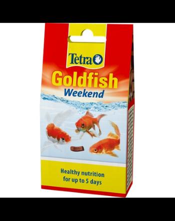 TETRA Goldfish Weekend 40 buc. hrana pentru carasi aurii, pentru weekend