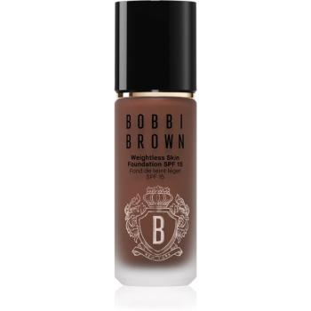 Bobbi Brown Weightless Skin Foundation SPF 15 machiaj persistent cu efect de hidratare culoare Cool Espresso 30 ml