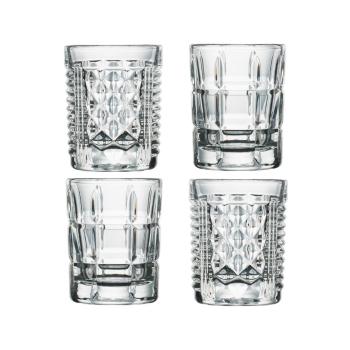 Set 4 pahare tărie La Rochére Assortis, 60 ml