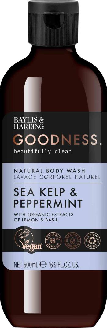 Baylis & Harding Gel de duș Alge marine și mentă Goodness (Natural Body Wash) 500 ml