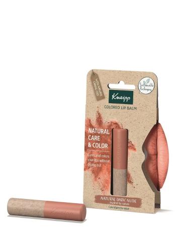 Kneipp Balsam de buze colorat Natural Dark Nude (Colored Lip Balm) 3,5 g