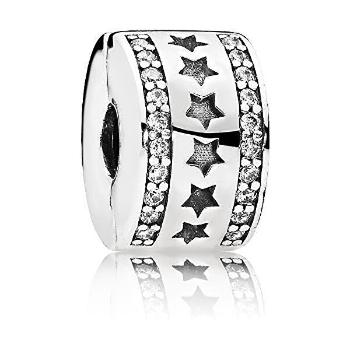 Pandora Silver Star Clip 796381RO