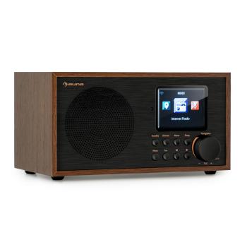 Auna Silver Star Mini Radio cu Internet DAB+/UKW, WiFi, BT, USB, control prin aplicații