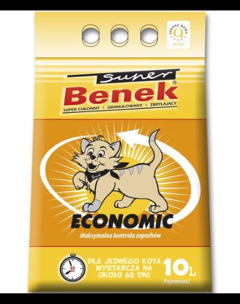 BENEK Super economic nisip pentru litiera 10 l x 2 (20 l)