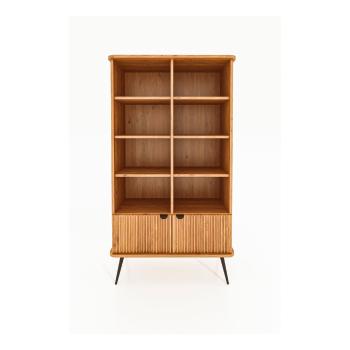 Bibliotecă din lemn de stejar 97x176 cm Kula – The Beds