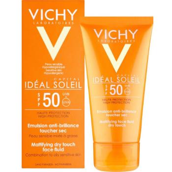 Vichy Fluid pentru protecție mată pentru față SPF 50 Capital Soleil (Mattifying Face Fluid) 50 ml