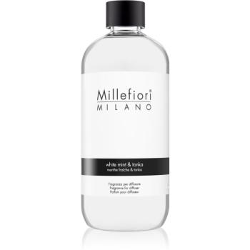 Millefiori Natural White Mint & Tonka reumplere în aroma difuzoarelor 500 ml
