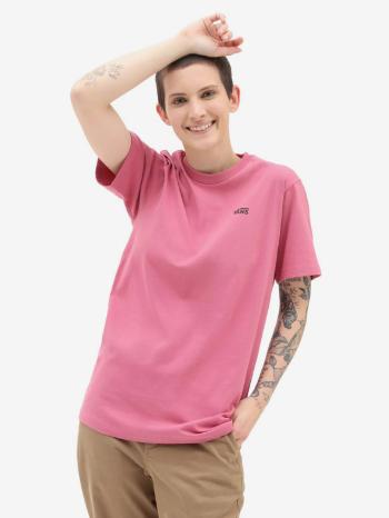 Vans Left Chest Logo Tricou Roz