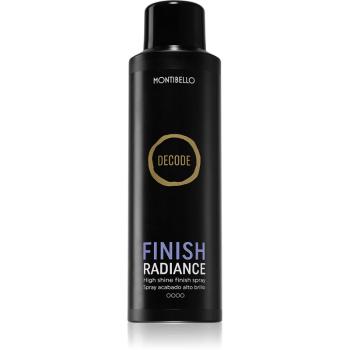 Montibello Decode Finish Radiance Spray Spray uscare rapidă a părului pentru stralucire 200 ml