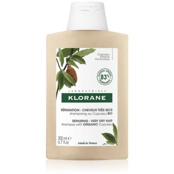Klorane Cupuaçu Bio Bio sampon hranitor pentru păr uscat și deteriorat 200 ml