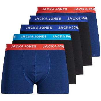 Jack&Jones 5 PACK - Mens boxeri JACLEE 12144536 Surf the Web L