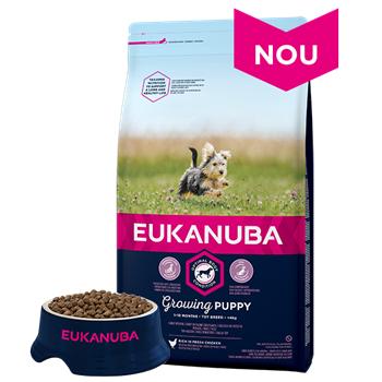 EUKANUBA Basic Puppy XS, Pui, hrană uscată câini junior, 2kg