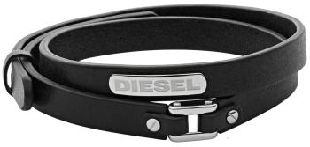 Diesel Brățară dublă din piele DX0971040