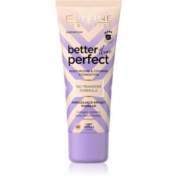 Eveline Cosmetics Better than Perfect acoperire make-up cu efect de hidratare culoare 02 Light Vanilla Warm 30 ml