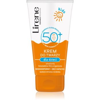 Lirene Sun Kids crema protectoare pentru fata rezistent la apa pentru copii 50 ml