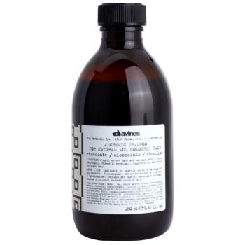 Davines Alchemic Chocolate șampon pentru a evidentia culoarea parului 280 ml