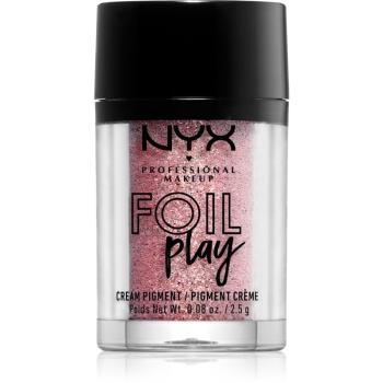 NYX Professional Makeup Foil Play pigment cu sclipici culoare 03 French Macaron 2.5 g