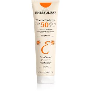 Embryolisse Sun Protection crema pentru protecție solară rezistenta la apa SPF 50 100 ml