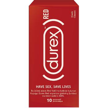 Durex Kondomy rosii 10 buc