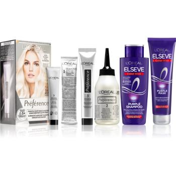 L’Oréal Paris Elseve Color-Vive Purple set cadou (pentru par blond)