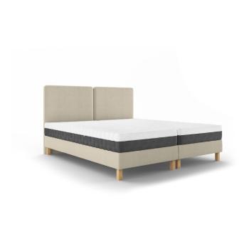 Pat dublu Mazzini Beds Lotus, 140 x 200 cm, bej