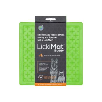 Covoraș de lins pentru animale de companie Buddy Green – LickiMat