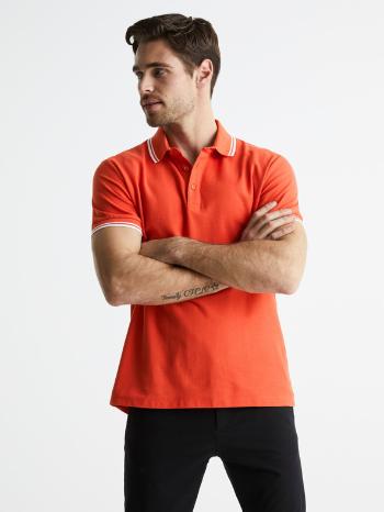 Celio Beline Polo Tricou Roșu